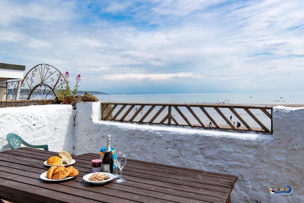 Kilmore - Beach Front House, Direct Beach Access, Spectacular Sea Views Saundersfoot Esterno foto