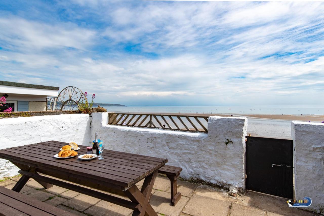 Kilmore - Beach Front House, Direct Beach Access, Spectacular Sea Views Saundersfoot Esterno foto