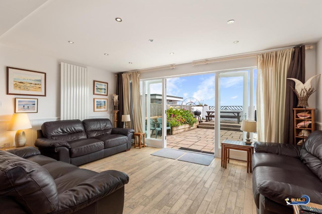 Kilmore - Beach Front House, Direct Beach Access, Spectacular Sea Views Saundersfoot Esterno foto