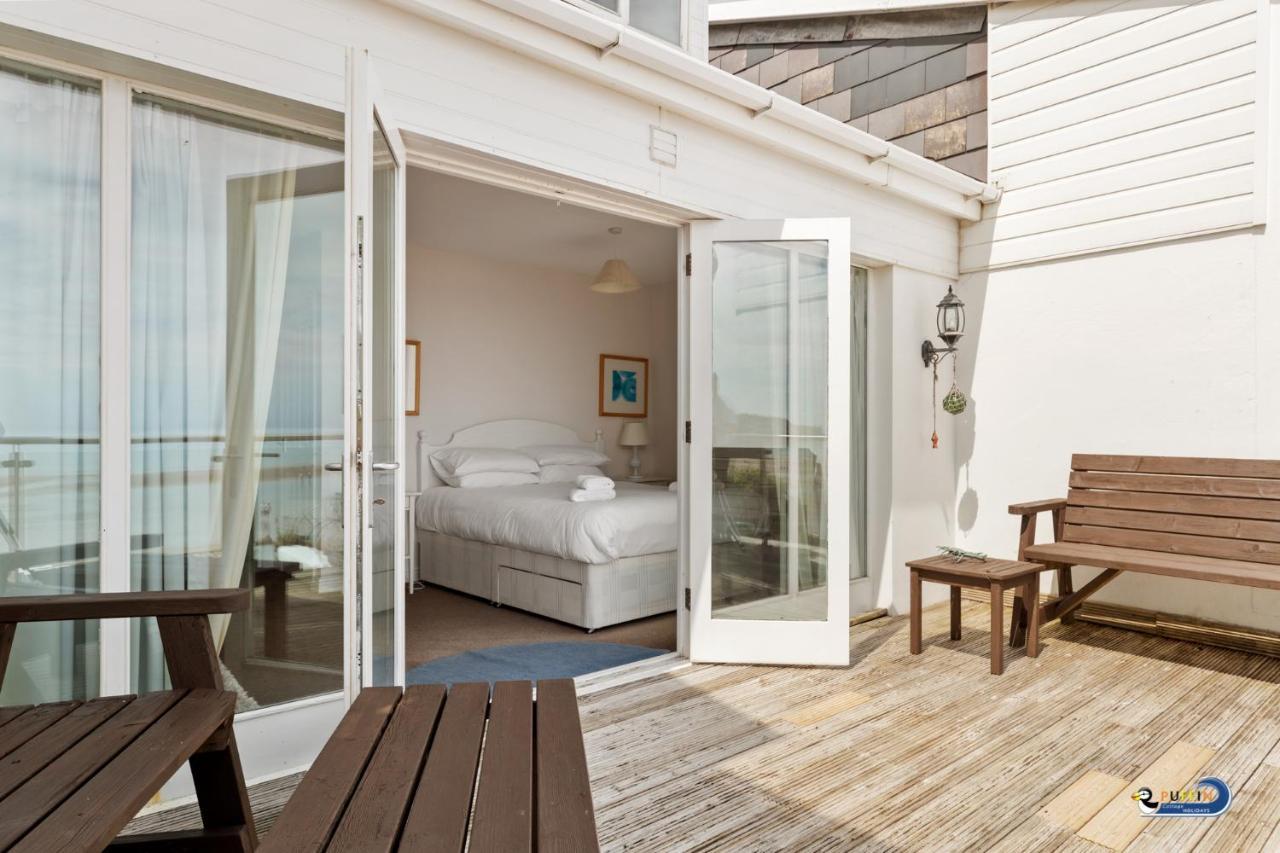 Kilmore - Beach Front House, Direct Beach Access, Spectacular Sea Views Saundersfoot Esterno foto