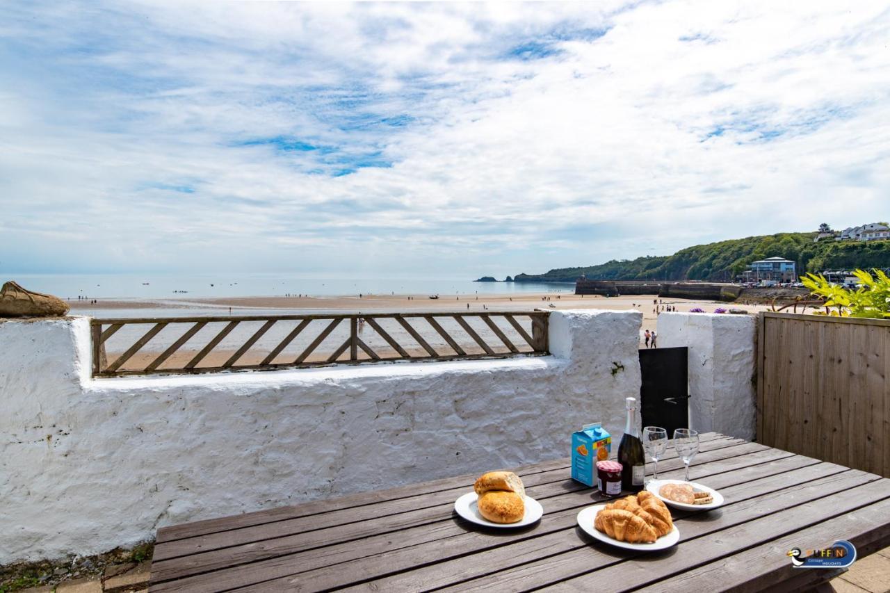 Kilmore - Beach Front House, Direct Beach Access, Spectacular Sea Views Saundersfoot Esterno foto