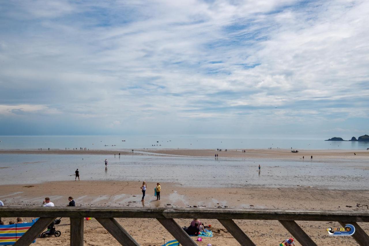 Kilmore - Beach Front House, Direct Beach Access, Spectacular Sea Views Saundersfoot Esterno foto