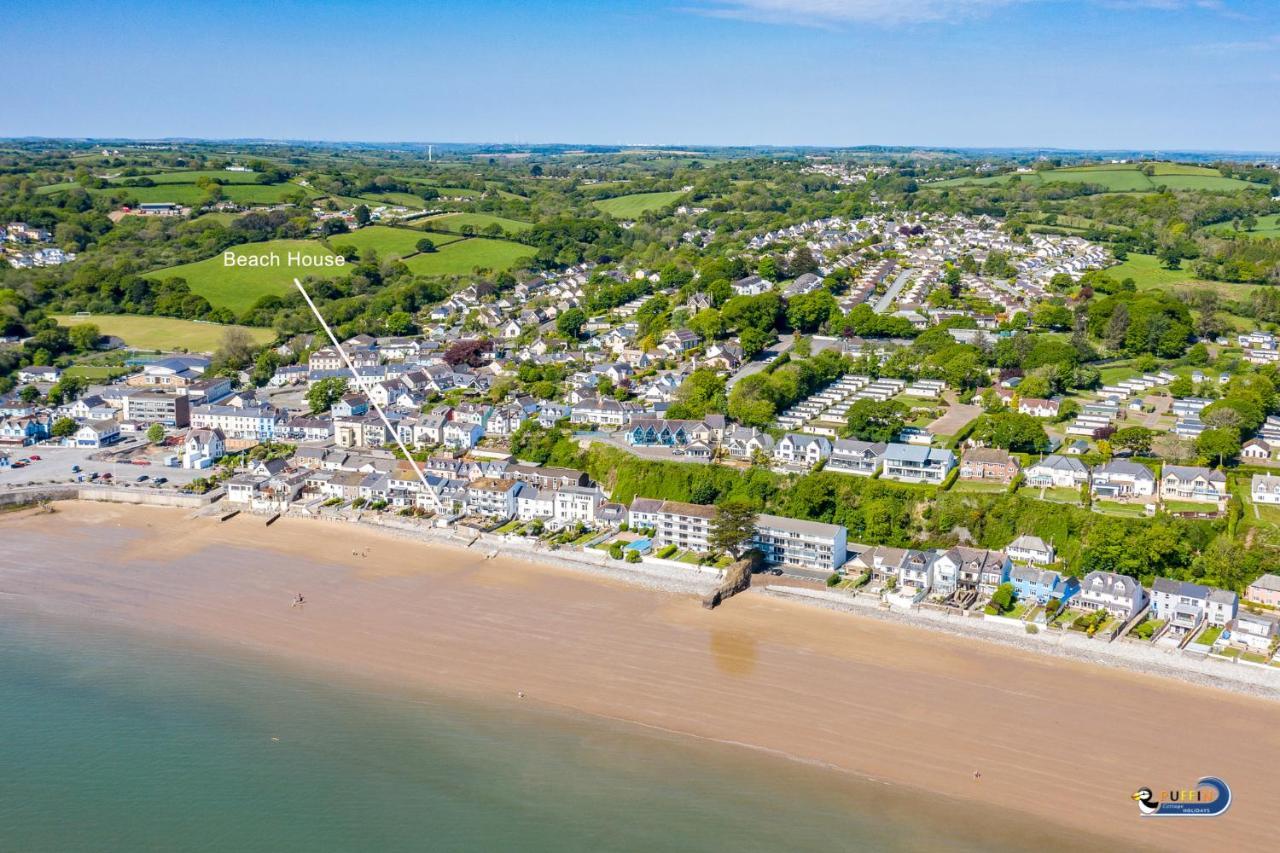 Kilmore - Beach Front House, Direct Beach Access, Spectacular Sea Views Saundersfoot Esterno foto